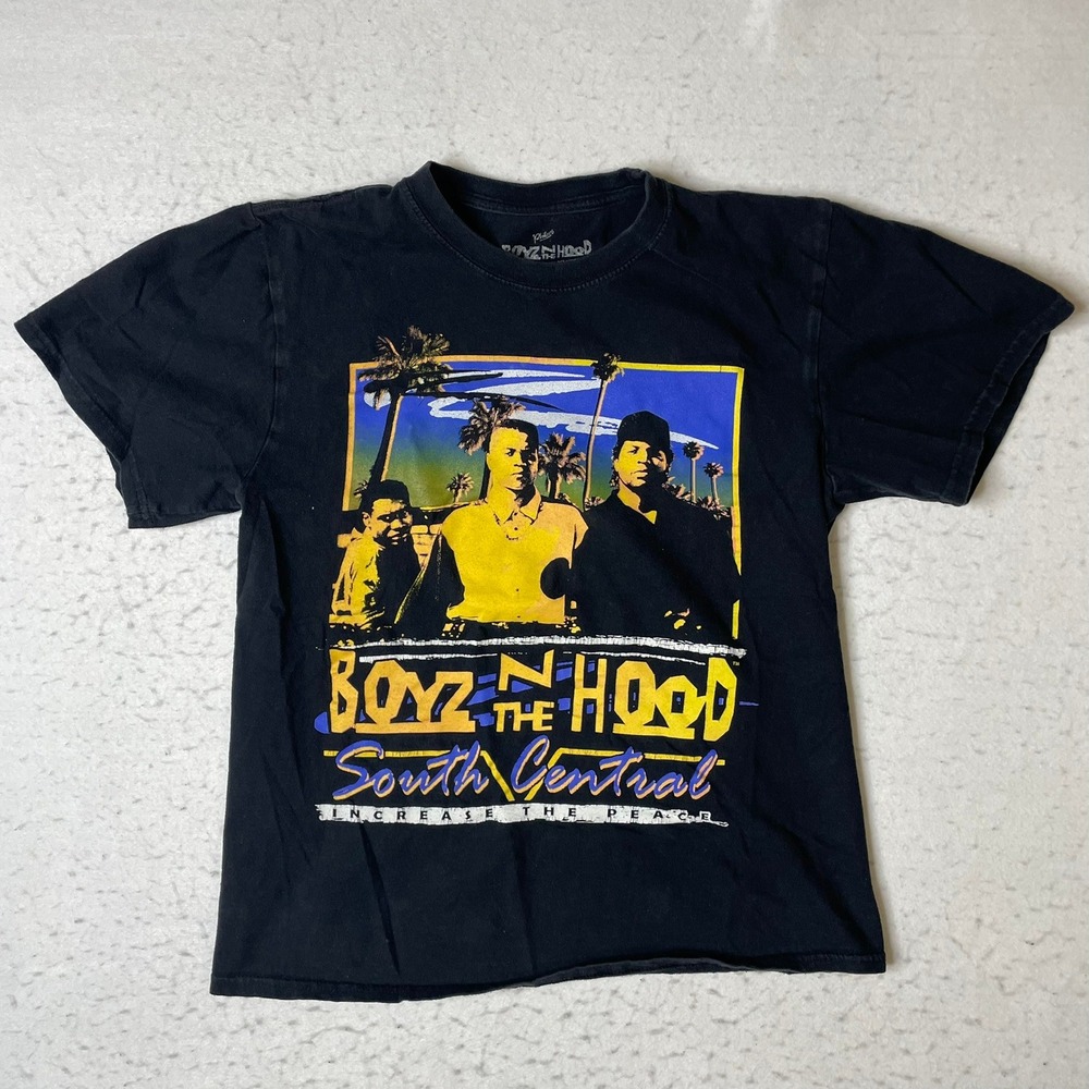 Boyz N The Hood South Central‎ Graphic T-Shirt Mens Small Black Philcos 2021